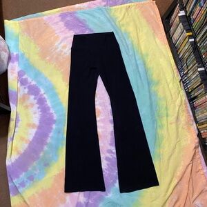 Aerie Black flare leggings